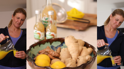 Banish Winter Colds with Apple, Turmeric and Ginger!