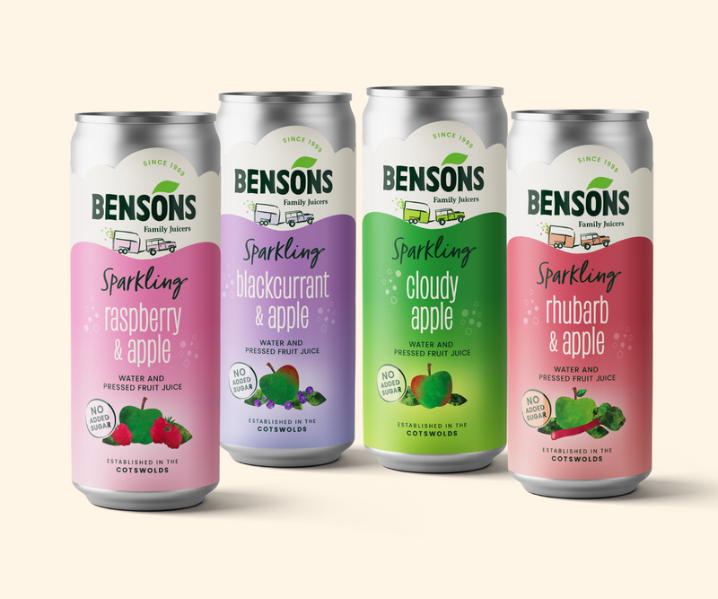 Bensons Sparkling Drinks